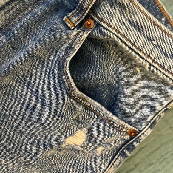 Abercrombie & Fitch Ankle Straight Ultra High Rise - Picture 6 of 7